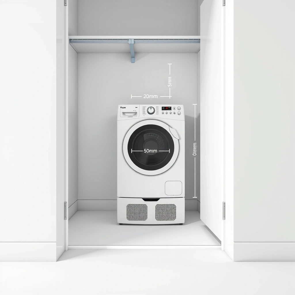 Laundry Dimension Diagram